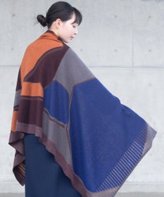 nitorito 【UNISEX】safflower オリジナル紅花柄 ストール