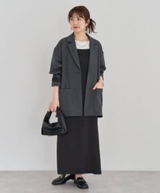 Green Parks ・ＥＬＥＮＣＡＲＥ　ＤＵＥ　袖コード刺繍ジャケッ