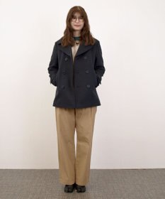 J.PRESS YORK STREET 【UNISEX】メルトン ピーコート