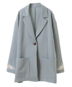 Green Parks ・ＥＬＥＮＣＡＲＥ　ＤＵＥ　袖コード刺繍ジャケッ