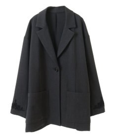 Green Parks ・ＥＬＥＮＣＡＲＥ　ＤＵＥ　袖コード刺繍ジャケッ