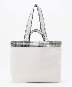 J.PRESS LADIES 【WEB限定・リバーシブル】キルティング トートバッグ