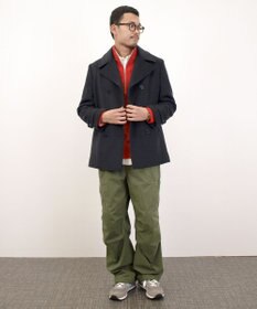 J.PRESS YORK STREET 【UNISEX】メルトン ピーコート