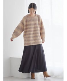 AMERICAN HOLIC グラデーションラグランニットプルオーバー