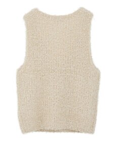 earth music&ecology ポンポンヤーンベスト