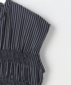 ANY SIS フロントボタンシャーリング ワンピース