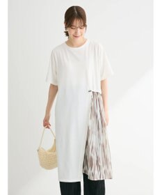 Green Parks 柄シアードッキングワンピース