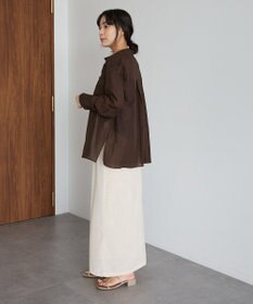 CRAFT STANDARD BOUTIQUE シアーオープンカラーシャツ