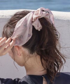 Tiaclasse 【2type】スカーフ柄シュシュ