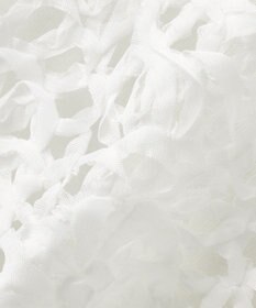 23区 【GOLD LABEL】オーガンジーテープエンブロイダリー ブラウス