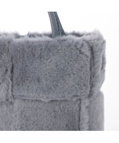 UNBILLION カシュカシュ cachecache / フェイクファーイントレチャートミニショルダー