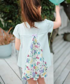 ANY KIDS 接触冷感 しろくま バックシャン Tシャツ