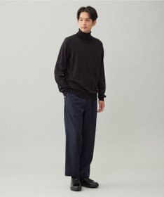 UNFILO MENS 【男女兼用】ソフトサーモ アンチピリングニット タートルネック