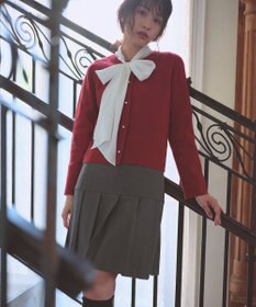 Feroux プリーツミニ スカート