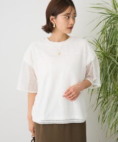 CRAFT STANDARD BOUTIQUE レースワイドTブラウス