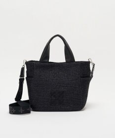 russet ナイロンラフィア2WAYトートバッグ(CE-1711)