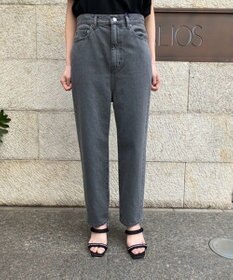 woadblue ＜坪田あさみさんコラボ＞SAROUEL Denim /サルエル デニムパンツ グレー