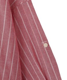 Green Parks 綿麻混シャツ