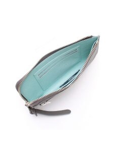 A.D.M.J. 【牛革】モーツァルト/スワロフスキー・クリスタル付オーガナイザーパース(背胴ファスナーポケット）