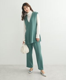 Green Parks ・Ｐｅｔｉｔ　Ｆｌｅｕｒ　タックテーパードパンツ