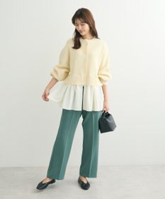 Green Parks ・Ｐｅｔｉｔ　Ｆｌｅｕｒ　タックテーパードパンツ