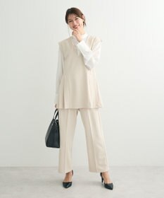 Green Parks ・Ｐｅｔｉｔ　Ｆｌｅｕｒ　タックテーパードパンツ