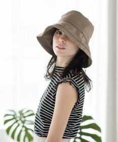MOONBAT 【一級遮光/UVカット】UVラフィネハット（つばの広さノーマル）速乾/接触冷感/手洗いOK/サイズ調整可能/抗菌防臭加工