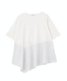 Green Parks 華やぎカットソー（アシメヘム）