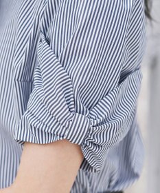 Tiaclasse 【洗える】リボン袖ブラウス