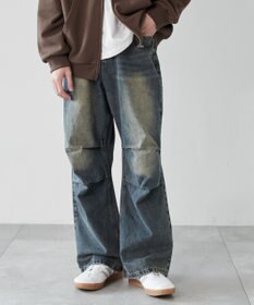 WEGO パラシュートデニムパンツ