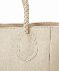 TOPKAPI 【ドラマ着用】【TREASURE TOPKAPI】シュリンクレザー メッシュハンドル ショルダー付き ミニ トート バッグ