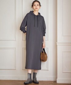 23区 【SLOW/一部店舗限定】ハイゲージテリー スウェット ワンピース