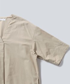 WHITE MAILS 【阿久津ゆりえコラボ】フロントタック Vネック ワンピース