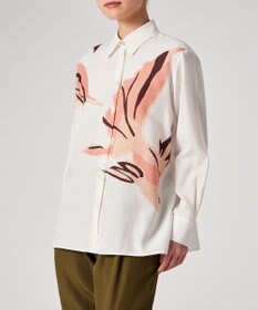 Paul Smith La Peche パネルプリント シャツ