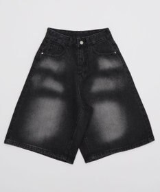 WEGO バックフラップポケットデニムハーフパンツ