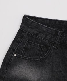 WEGO バックフラップポケットデニムハーフパンツ