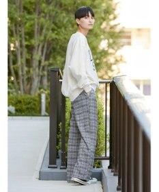 AMERICAN HOLIC ネップ裏毛ロゴスウェット