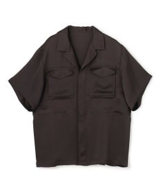 uncrave ライトダブルサテン シャツジャケット