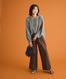 Green Parks ｅｖｅｒｙ　ｗａｌｋ．スウェードライクネックレス