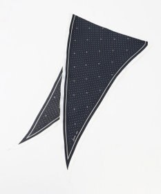 J.PRESS LADIES 小紋 プリント 剣先 スカーフ