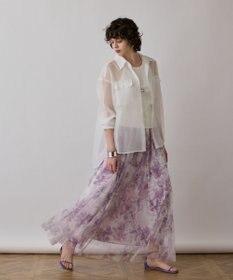 ぽぽ様✨ グレースコンチネンタル スカート ヴィンテージフラワープリント 花柄 フラワーガーデンプリントスカート / GRACE CONTINENTAL | GRACE