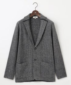 JOSEPH ABBOUD 【軽量/イージーケア】 KARL KARL×モール使用　軽量ニットジャケット