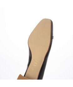 Riz raffinee <Riz raffinee>スクエアトゥヒールアップローファー