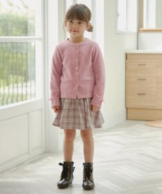 ANY KIDS スナップボタンカーディガン