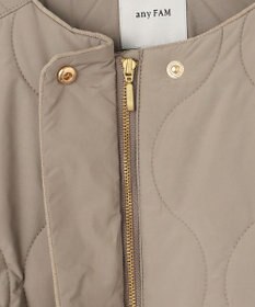 ANY 【蓄熱保温/撥水/洗濯機可能】撥水ウォームキルトブルゾン