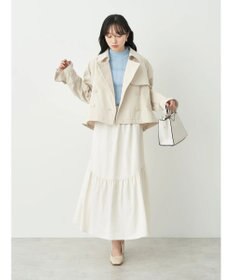 earth music&ecology ショートトレンチコート