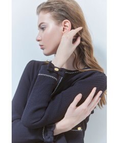 TOCCA 【洗える】ROSY FUTURE ニットジャケット