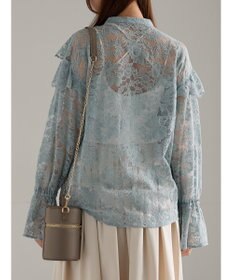 Te chichi レースフリルレイヤードブラウス《2025winter catalog item》