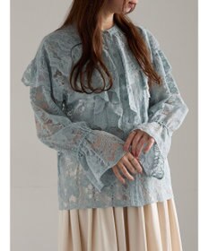 Te chichi レースフリルレイヤードブラウス《2025winter catalog item》