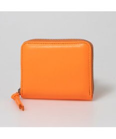 UNBILLION ペルケ perche / 蛍光レザーストラップ付き・ジャバラカードウォレット